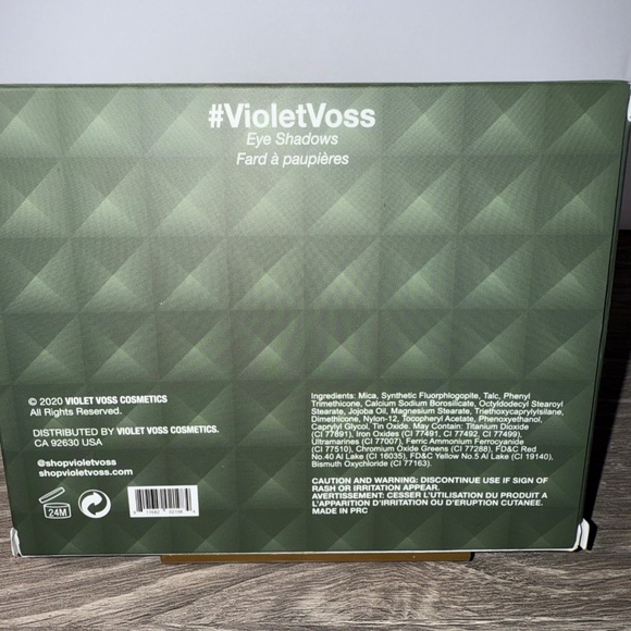 Violet Vose Eyeshadow Palette Olive You Forever New in Box - Picture 4 of 16